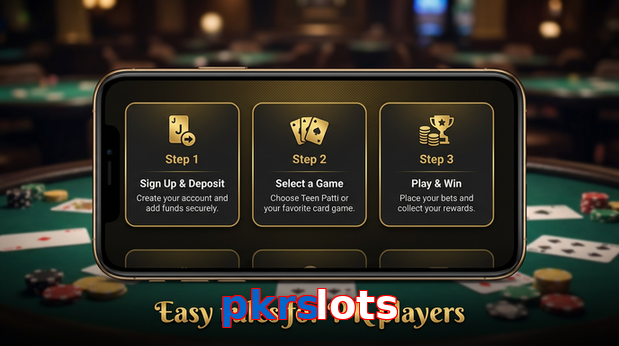 Game list for Pkrslots game section